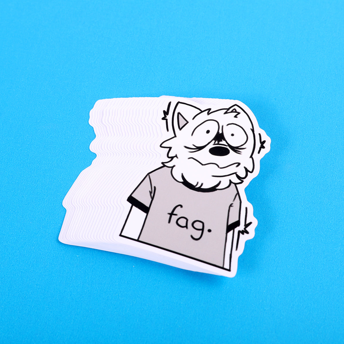 Ferris "F*g" Sticker