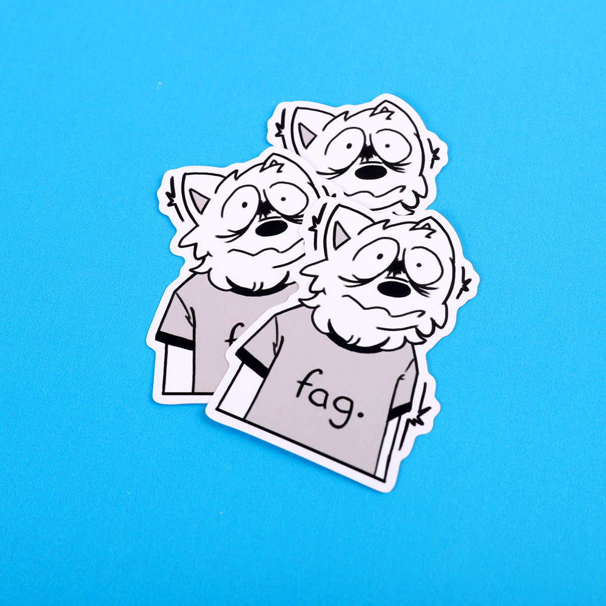Ferris "F*g" Sticker