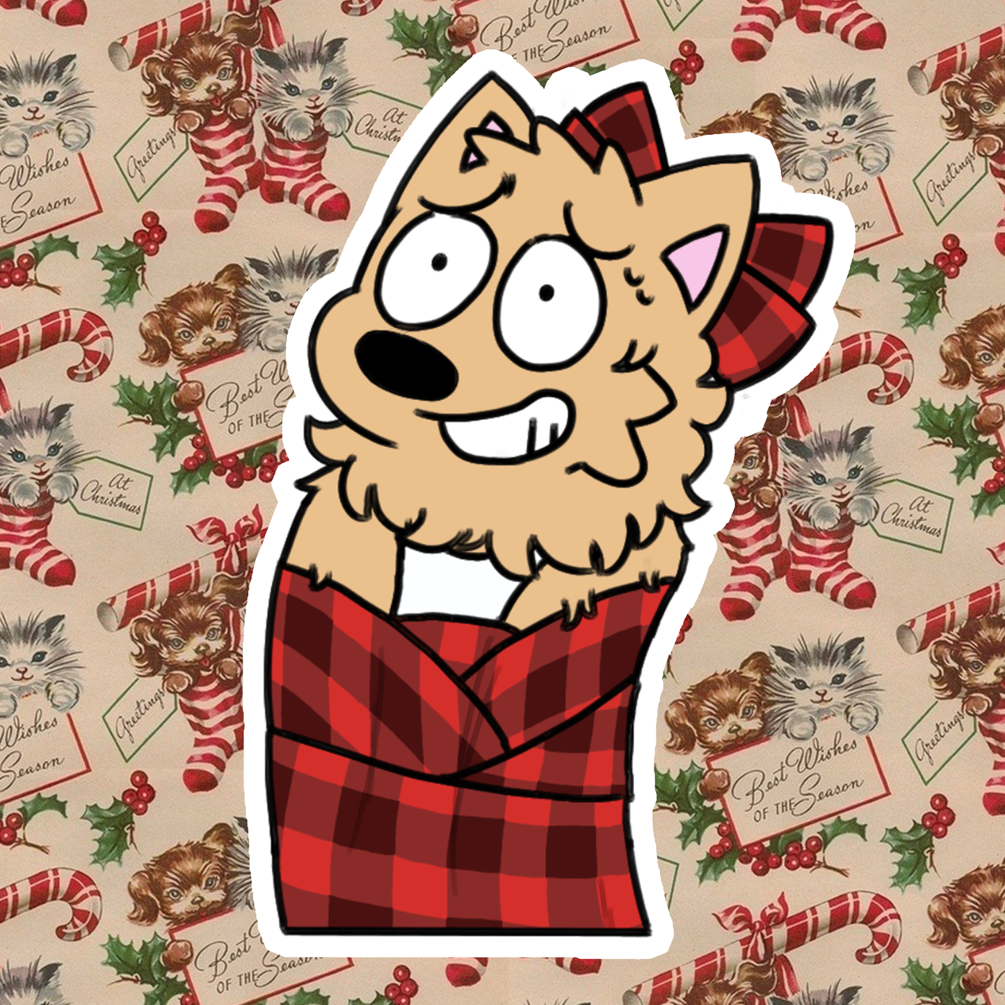 Ferris Christmas Gift Sticker (Available until Dec. 13th!)