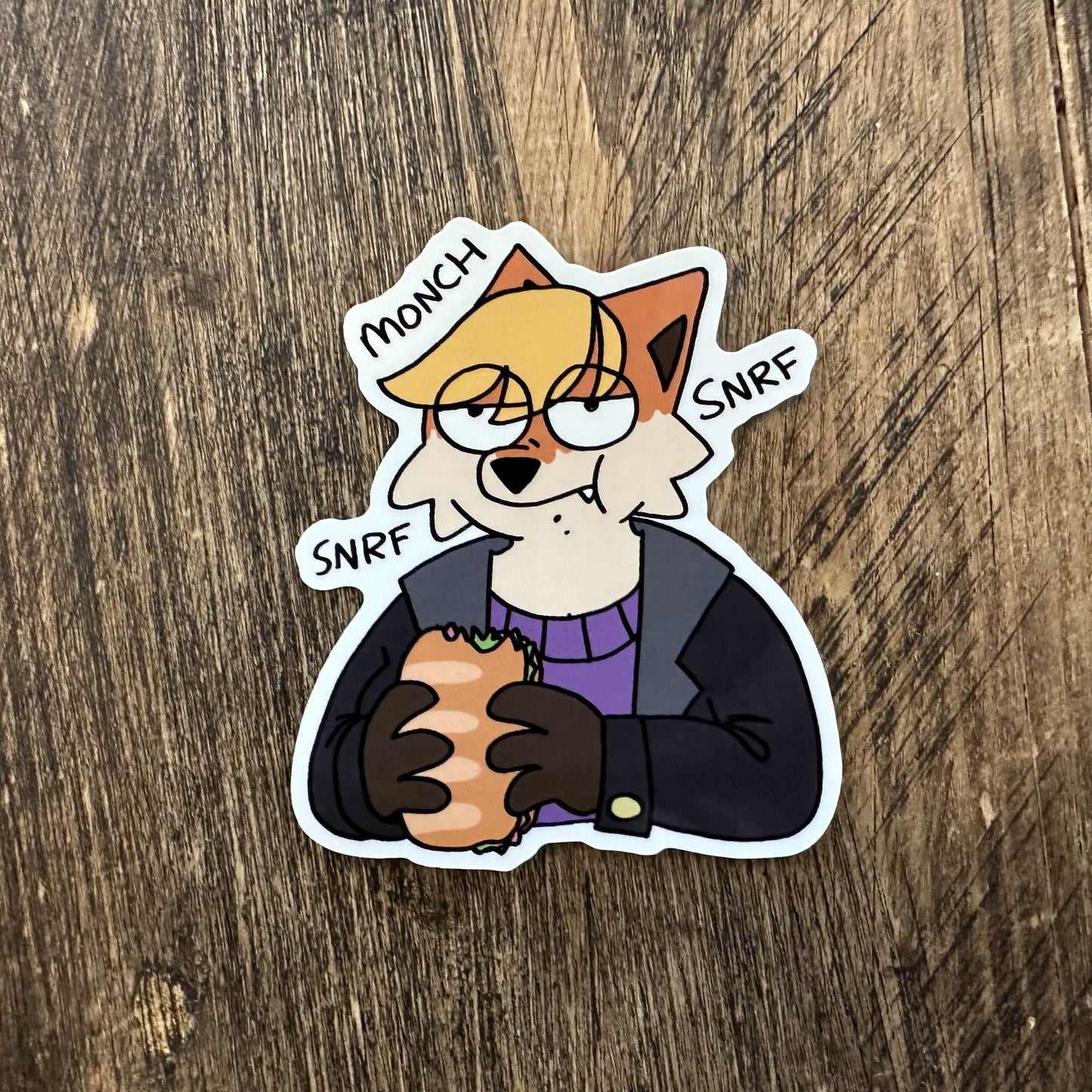 Zoey Sandwich Sticker