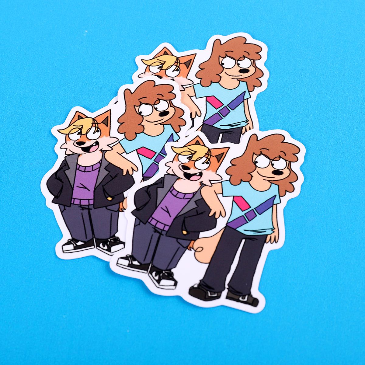 Harrod and Zoey Sticker