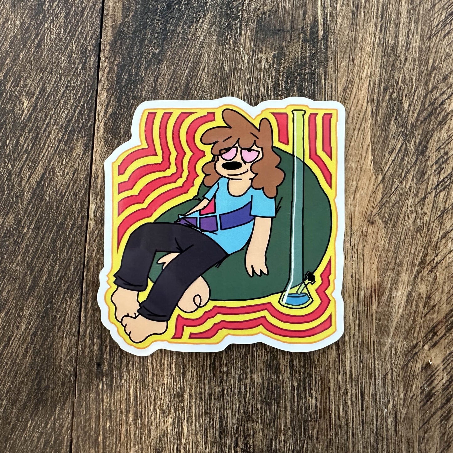 Harrod Long Bong Sticker