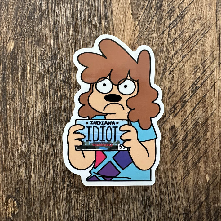 Harrod Idiot Sticker – Normalsville Shop